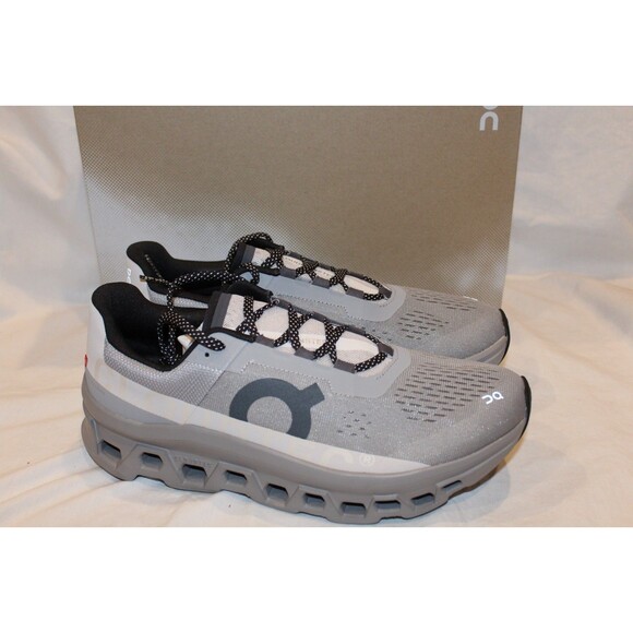 ON CLOUD MEN\'S CLOUDMONSTER RUNNING ATHLETIC SNEAKERS ALLOY SILVER NIB main image 5